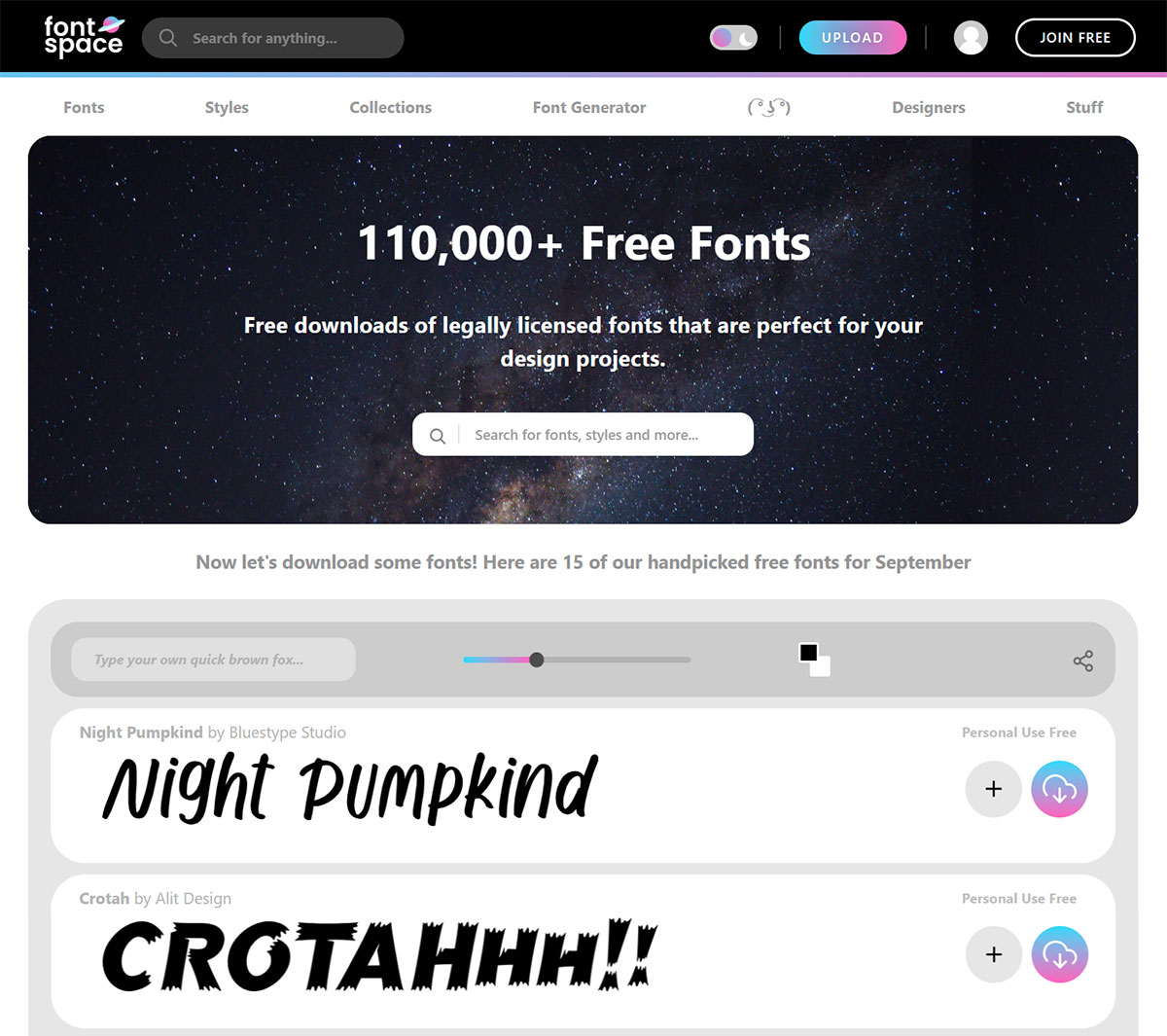 fontspace