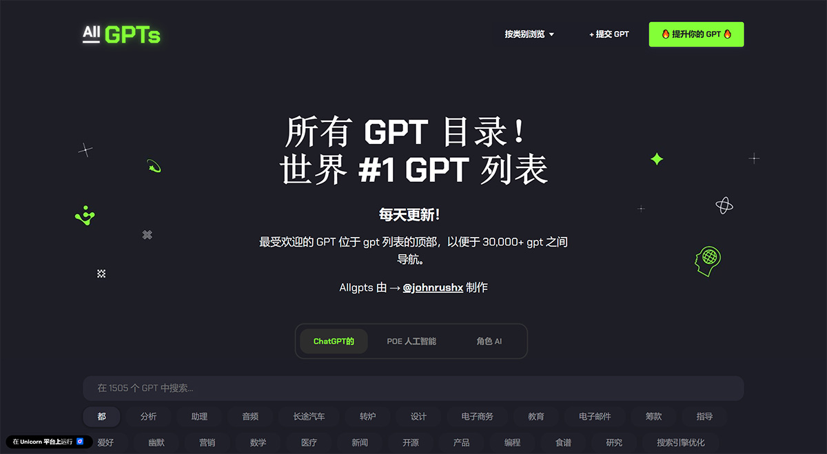 All GPTs