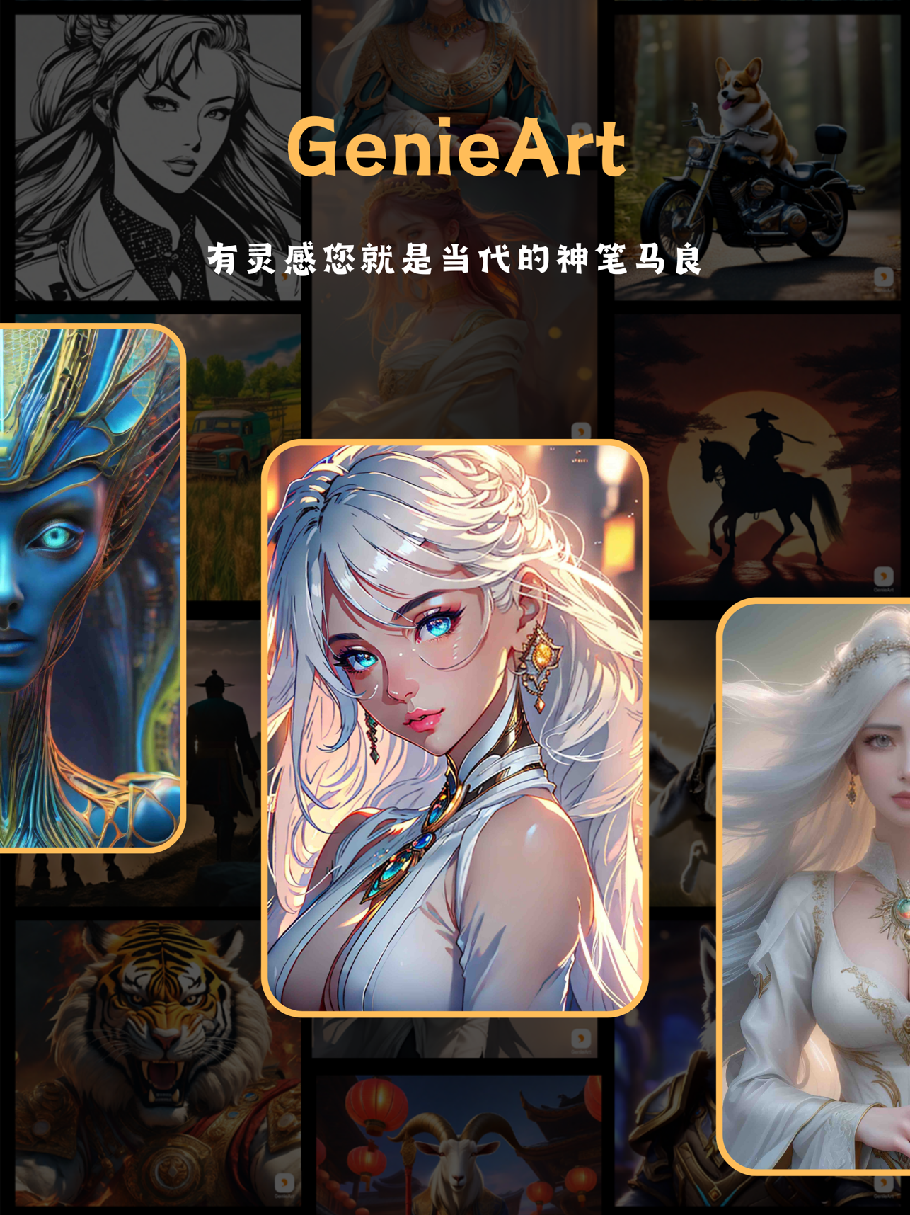 GenieArt：AI绘画文生图