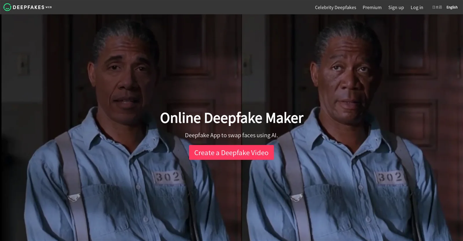 Deepfakes Web：在线换脸视频处理软件