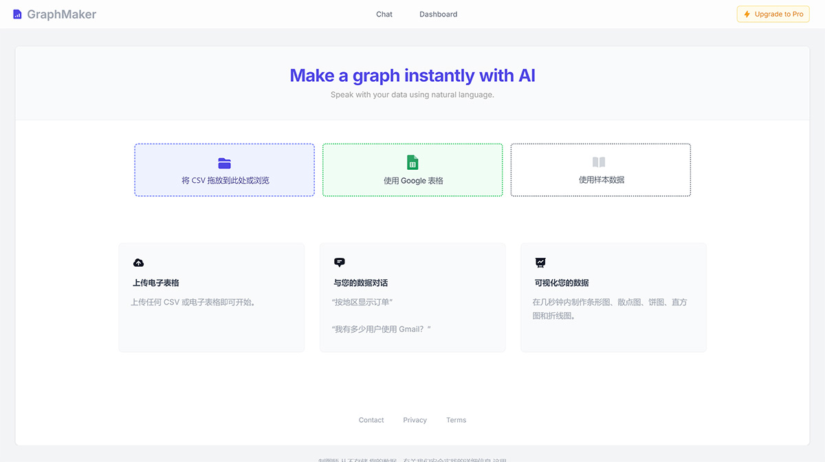 GraphMaker.ai：图表图形AI生成器